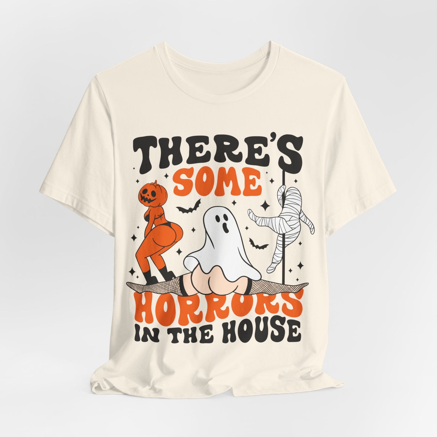 Hauntingly Stylish: 'There are Some Horrors in the House' Halloween T-Shirt