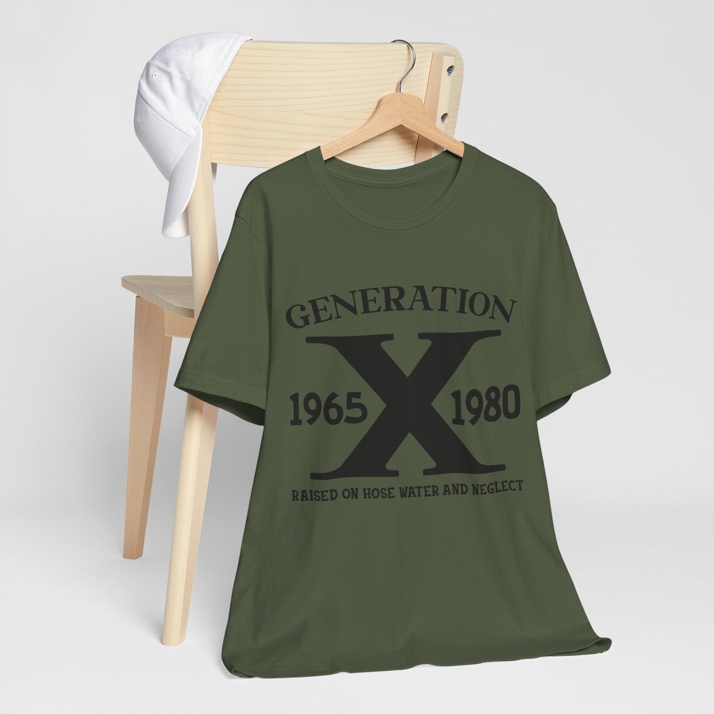 Raised on Hose Water & Neglect - Generation 1965-1980 T-Shirt