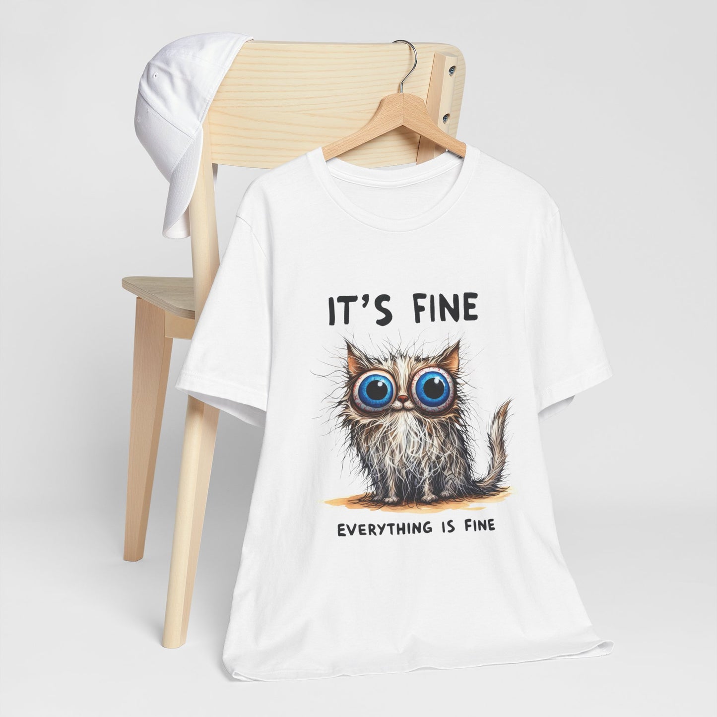 Everything is Fine Sarcasm T-Shirt – Embrace the Chaos with Style