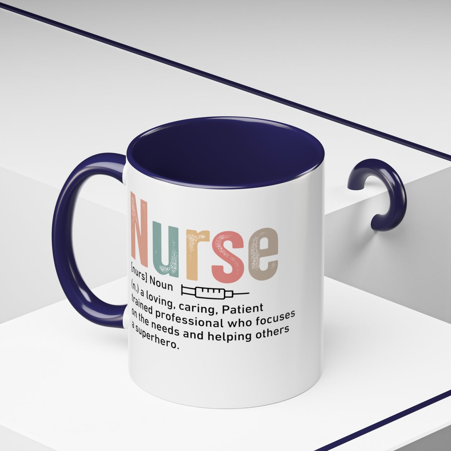 Stylish Nurse Accent Coffee Mug