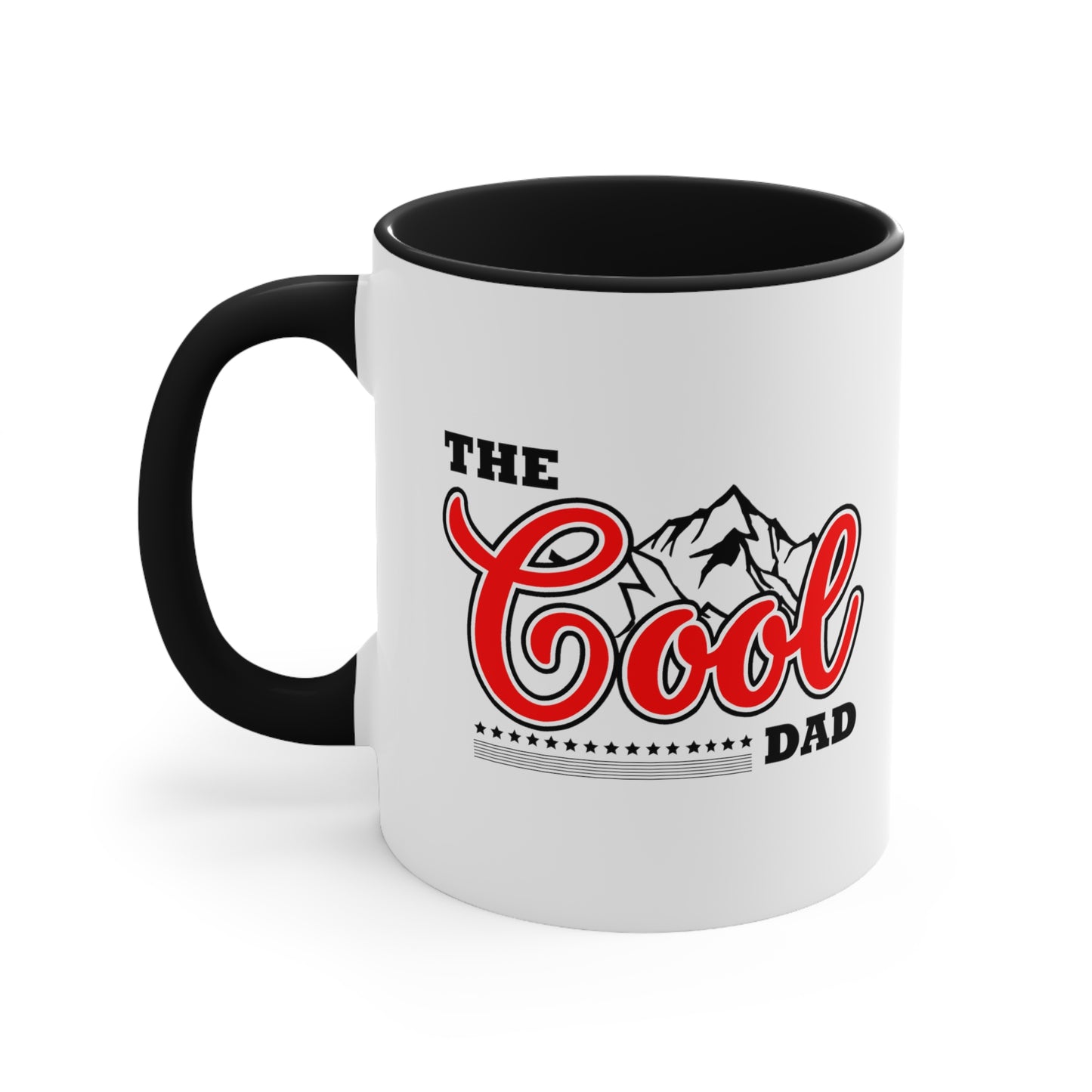 Custom Made The Cool Dad Coffee Accent Mugs