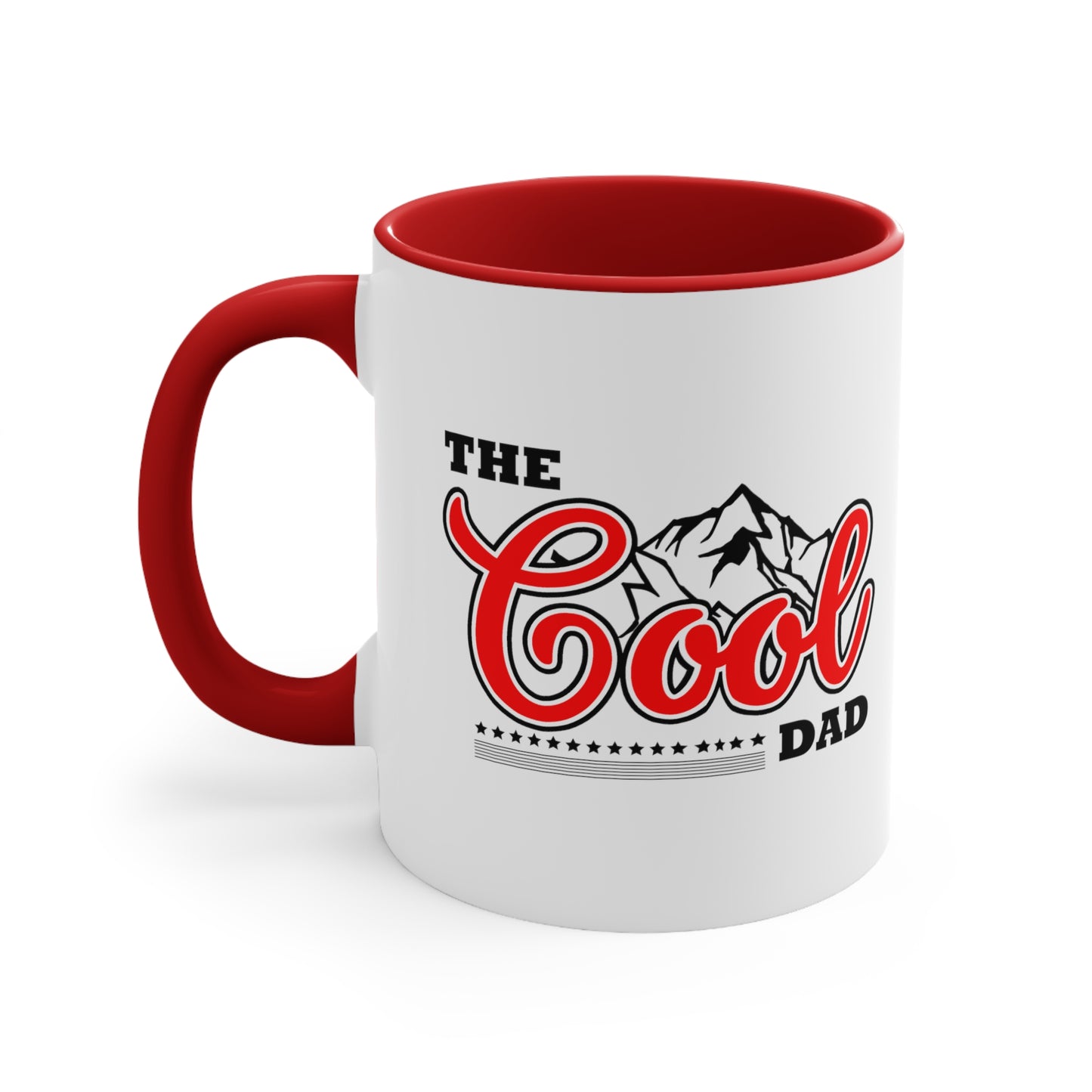 Custom Made The Cool Dad Coffee Accent Mugs