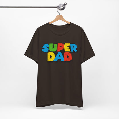 Unleash Your Gaming Side with "Super Dad" T-Shirt