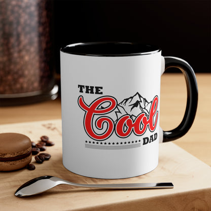 Custom Made The Cool Dad Coffee Accent Mugs