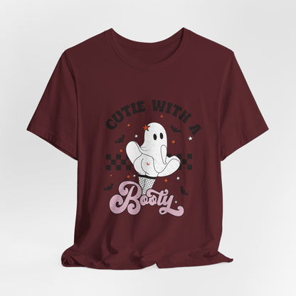 Cutie with a Booty Halloween T-Shirt – Spooktacularly Cute!