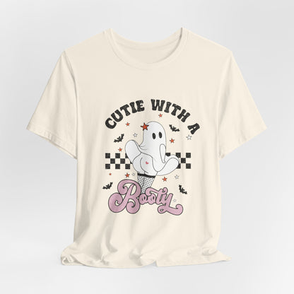 Cutie with a Booty Halloween T-Shirt – Spooktacularly Cute!