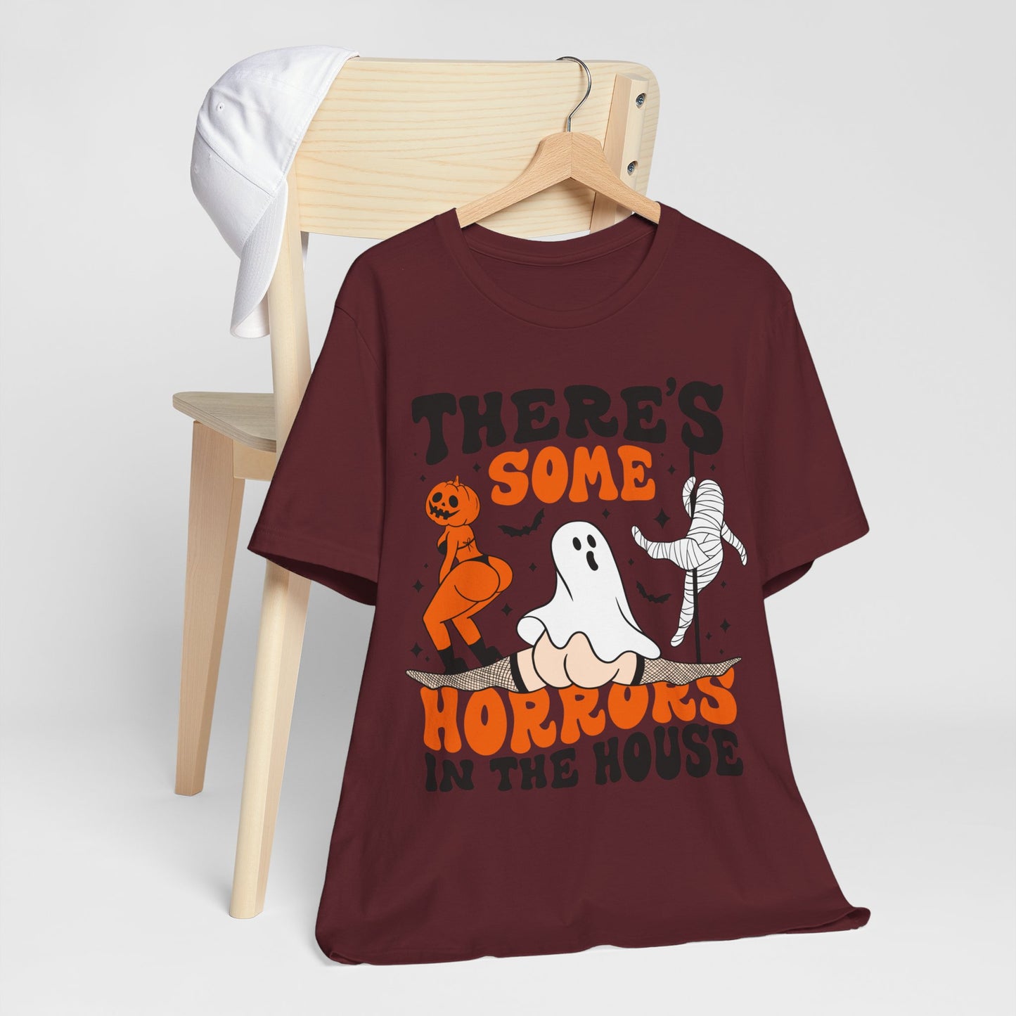 Hauntingly Stylish: 'There are Some Horrors in the House' Halloween T-Shirt