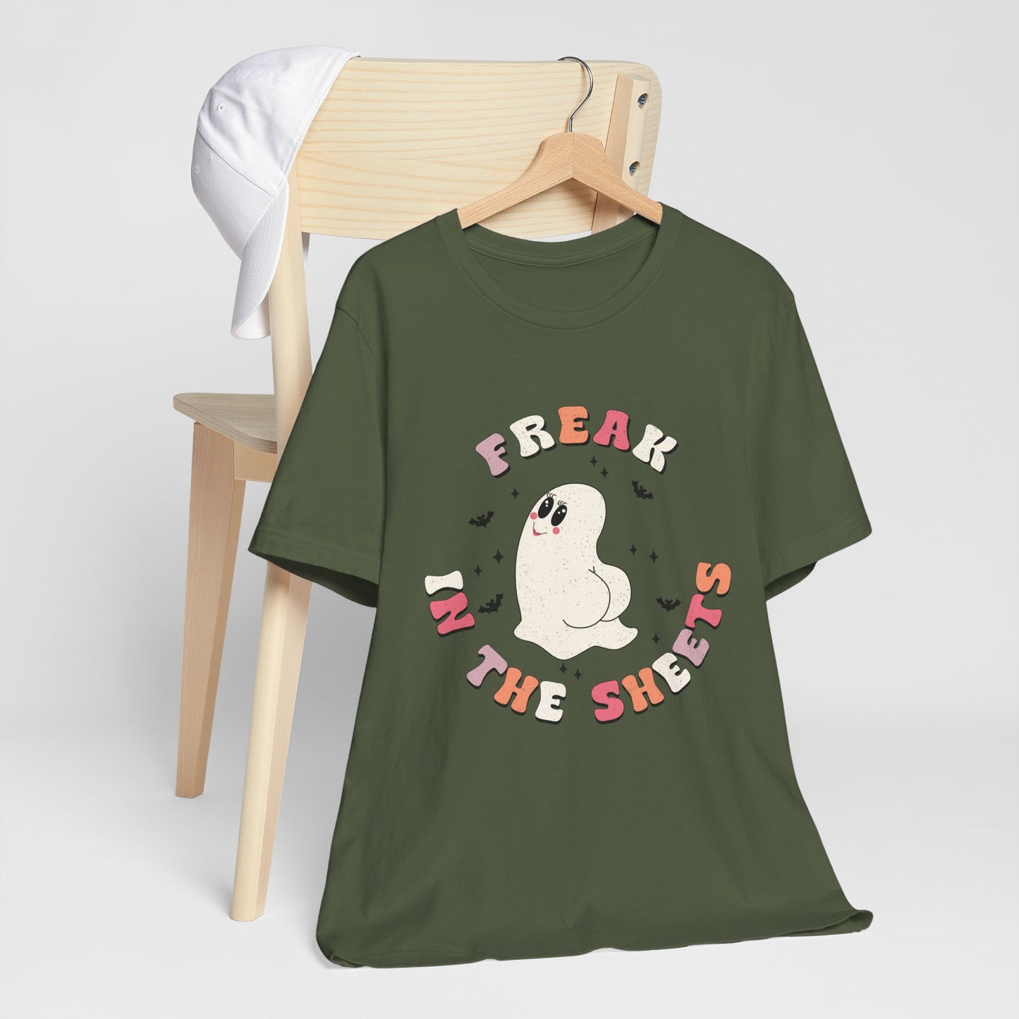 Boo-tiful Bedlam: The 'Freak in the Sheet' Halloween Tee