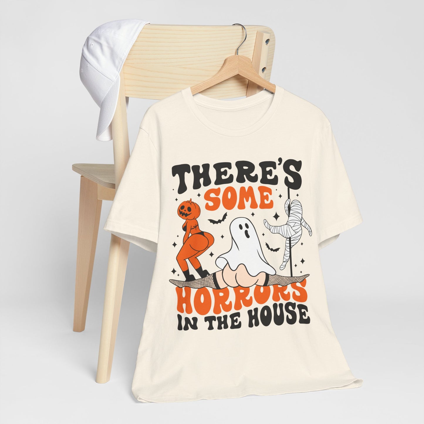 Hauntingly Stylish: 'There are Some Horrors in the House' Halloween T-Shirt