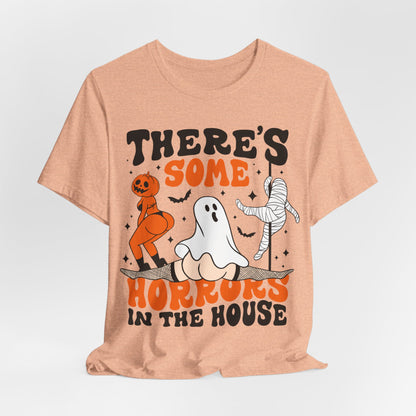 Hauntingly Stylish: 'There are Some Horrors in the House' Halloween T-Shirt