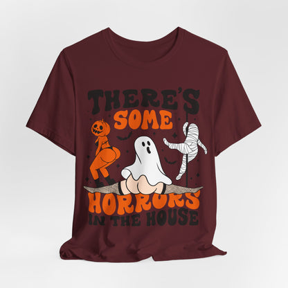 Hauntingly Stylish: 'There are Some Horrors in the House' Halloween T-Shirt