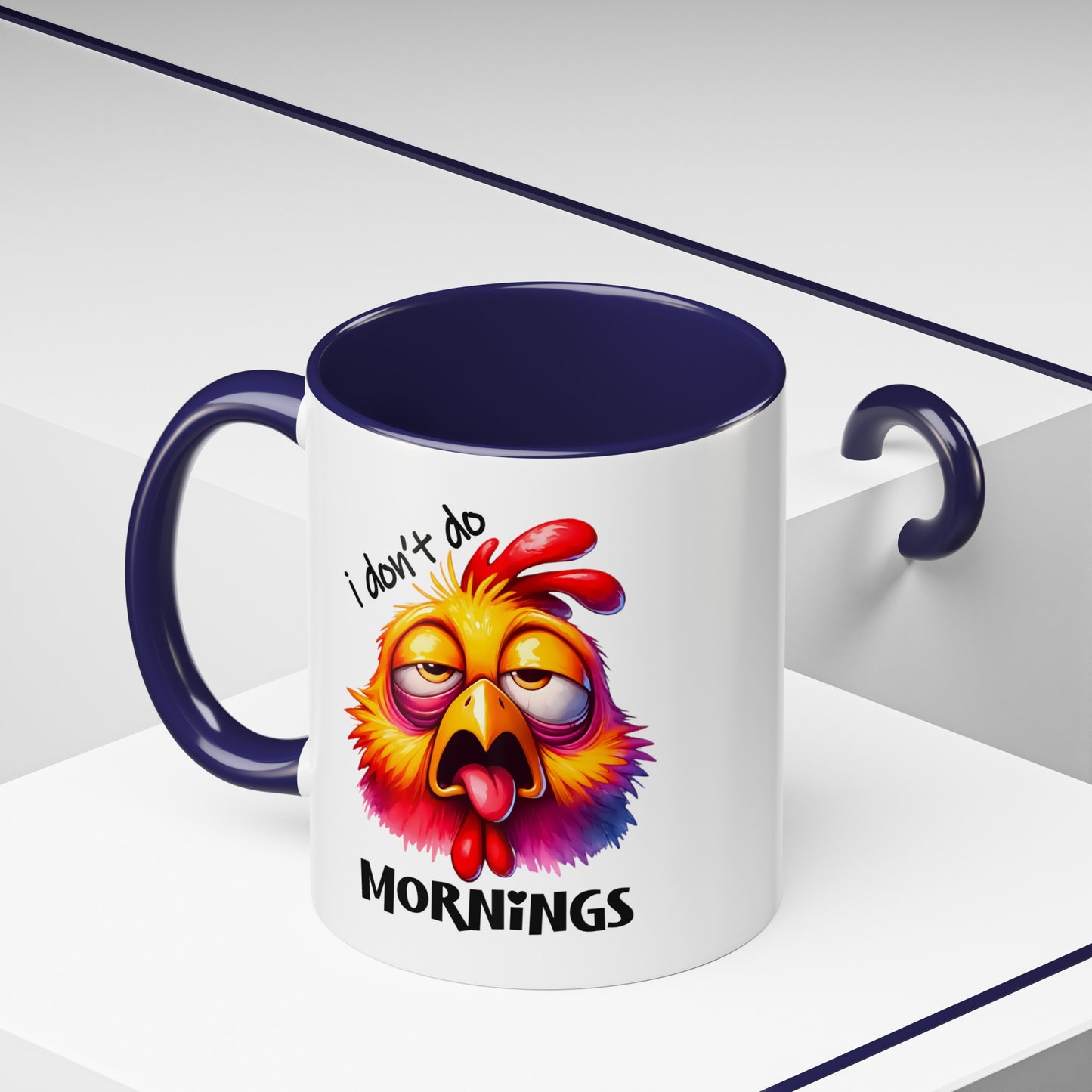 Custom Print: "I Don't do Morning" Coffee Mug