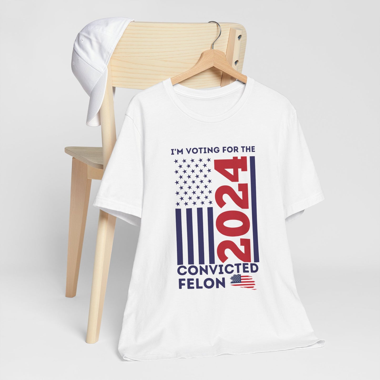 2024 Convicted Felon Voting T-Shirt – Make a Bold Statement!