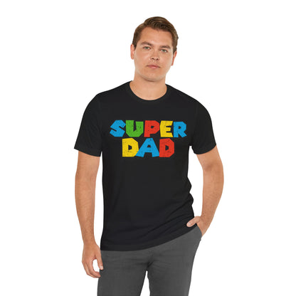 Unleash Your Gaming Side with "Super Dad" T-Shirt