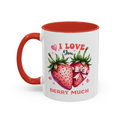 Love You Berry Much Valentine’s Mug – Sweet Gift for Your Special Someone!