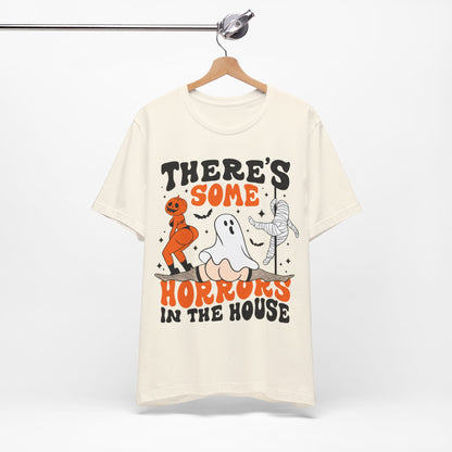 Hauntingly Stylish: 'There are Some Horrors in the House' Halloween T-Shirt