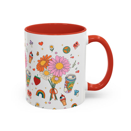 Floral Bliss - Gardening Accent Coffee Mug