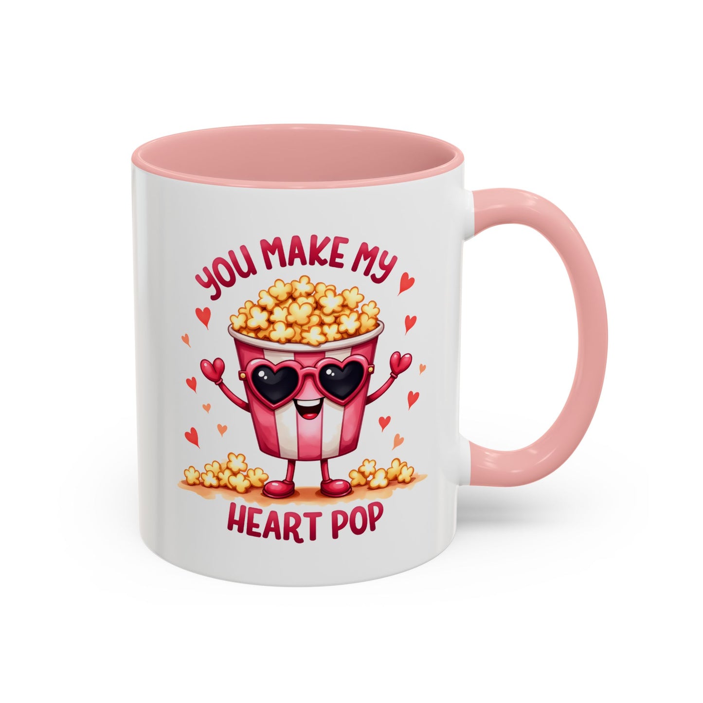 You Make My Heart Pop Valentine’s Mug – Cute and Fun Gift Idea!