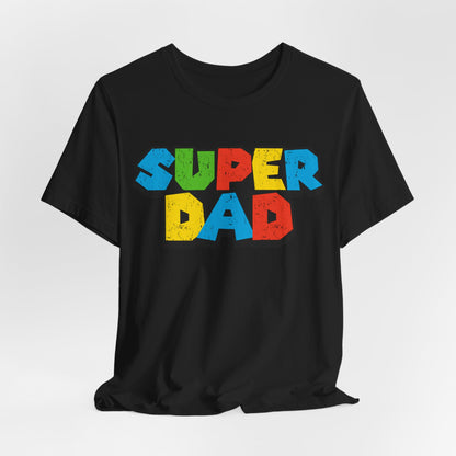 Unleash Your Gaming Side with "Super Dad" T-Shirt