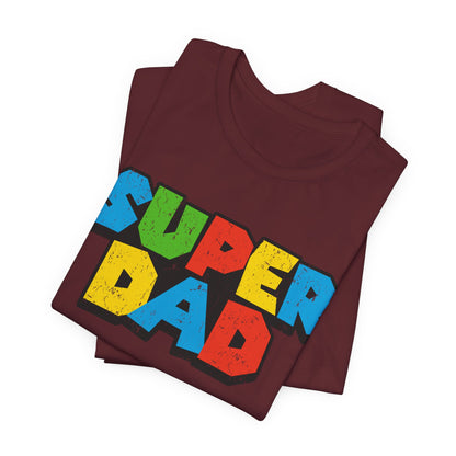 Unleash Your Gaming Side with "Super Dad" T-Shirt