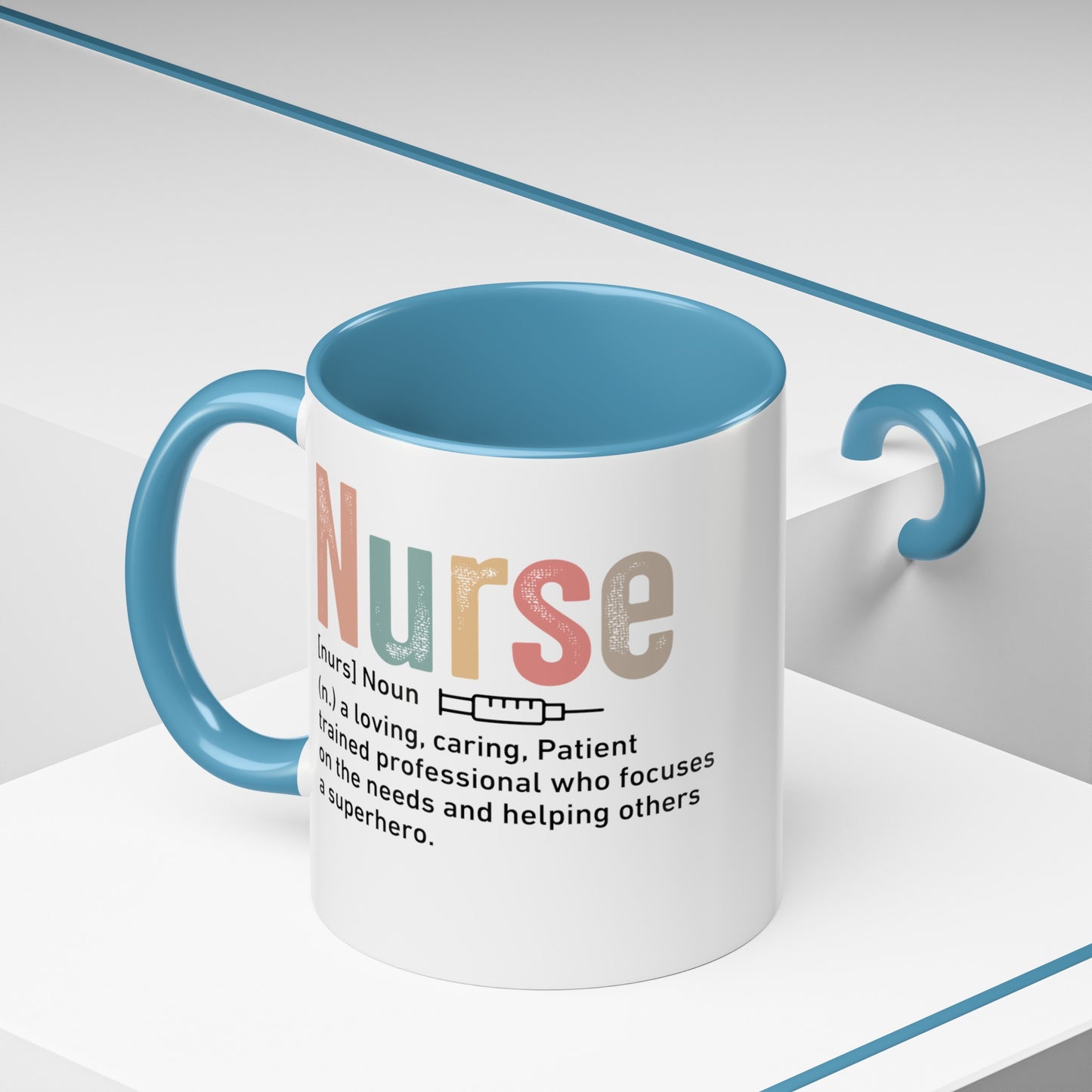 Stylish Nurse Accent Coffee Mug