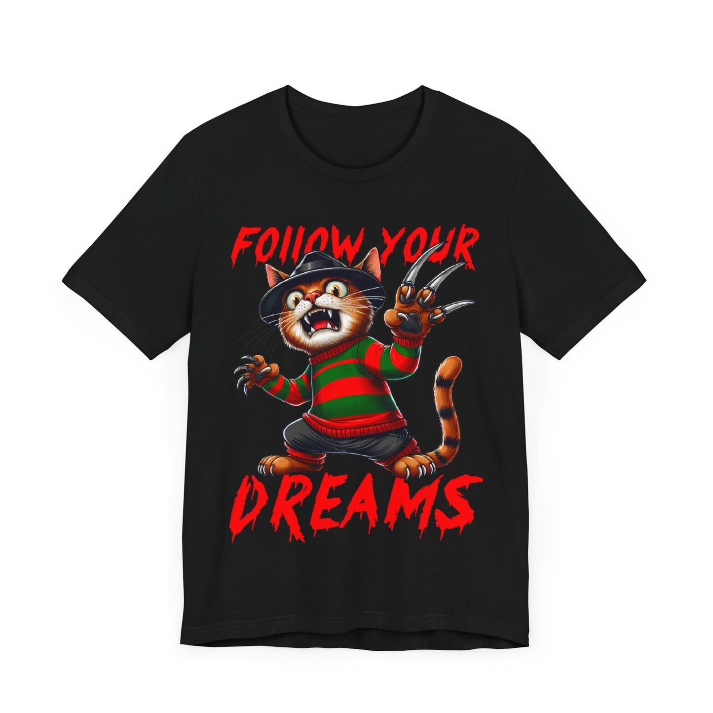 Follow Your Dream Halloween T-Shirt – Chase the Spooky Season!