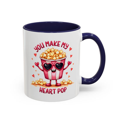 You Make My Heart Pop Valentine’s Mug – Cute and Fun Gift Idea!