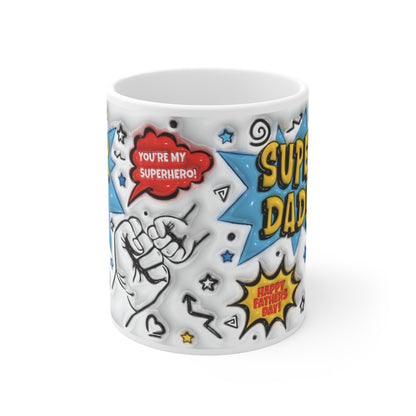 Custom Print:  3D Super Dad Adventure Mug