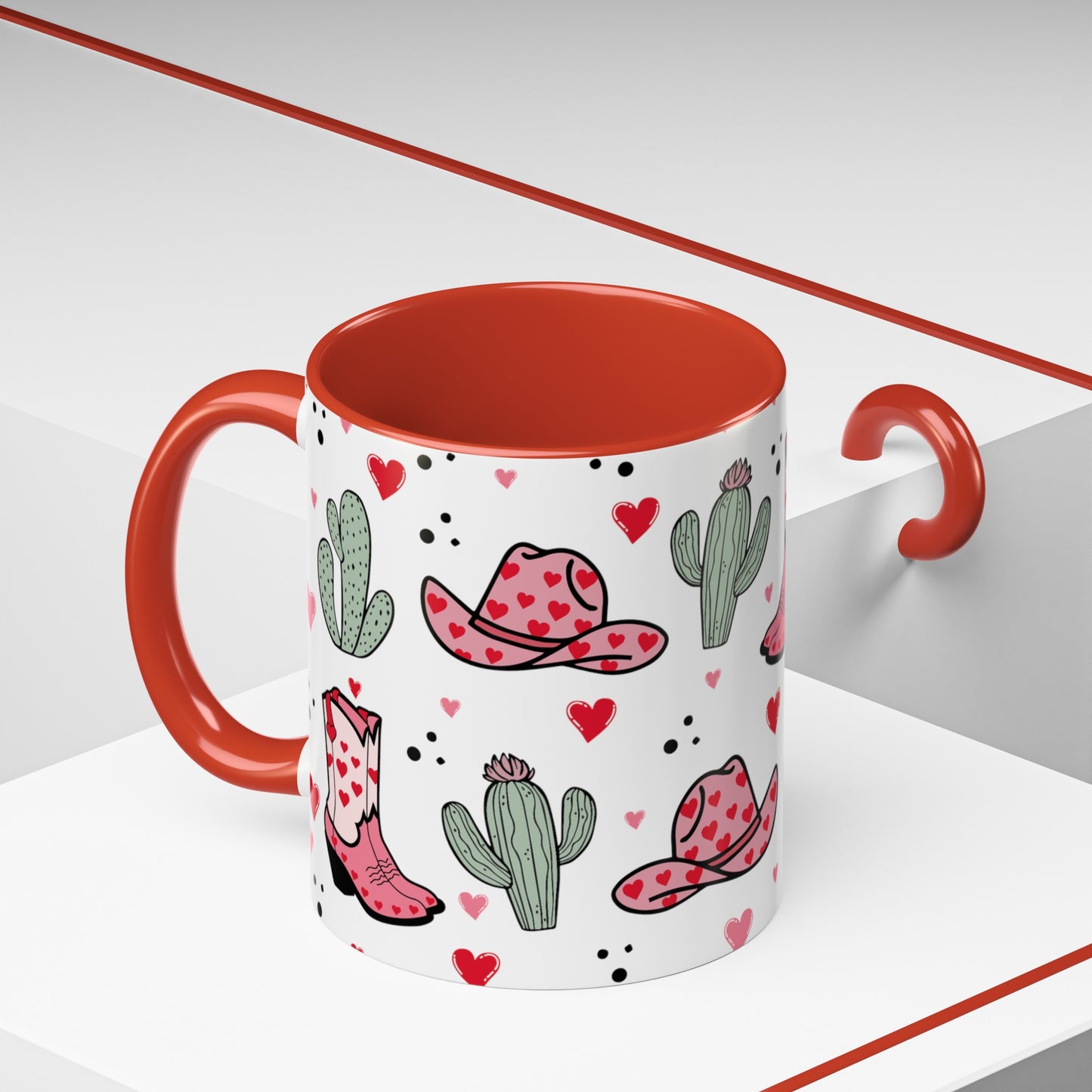 Cowgirl Valentine’s Mug – Western-Themed Love Design for Coffee Lovers