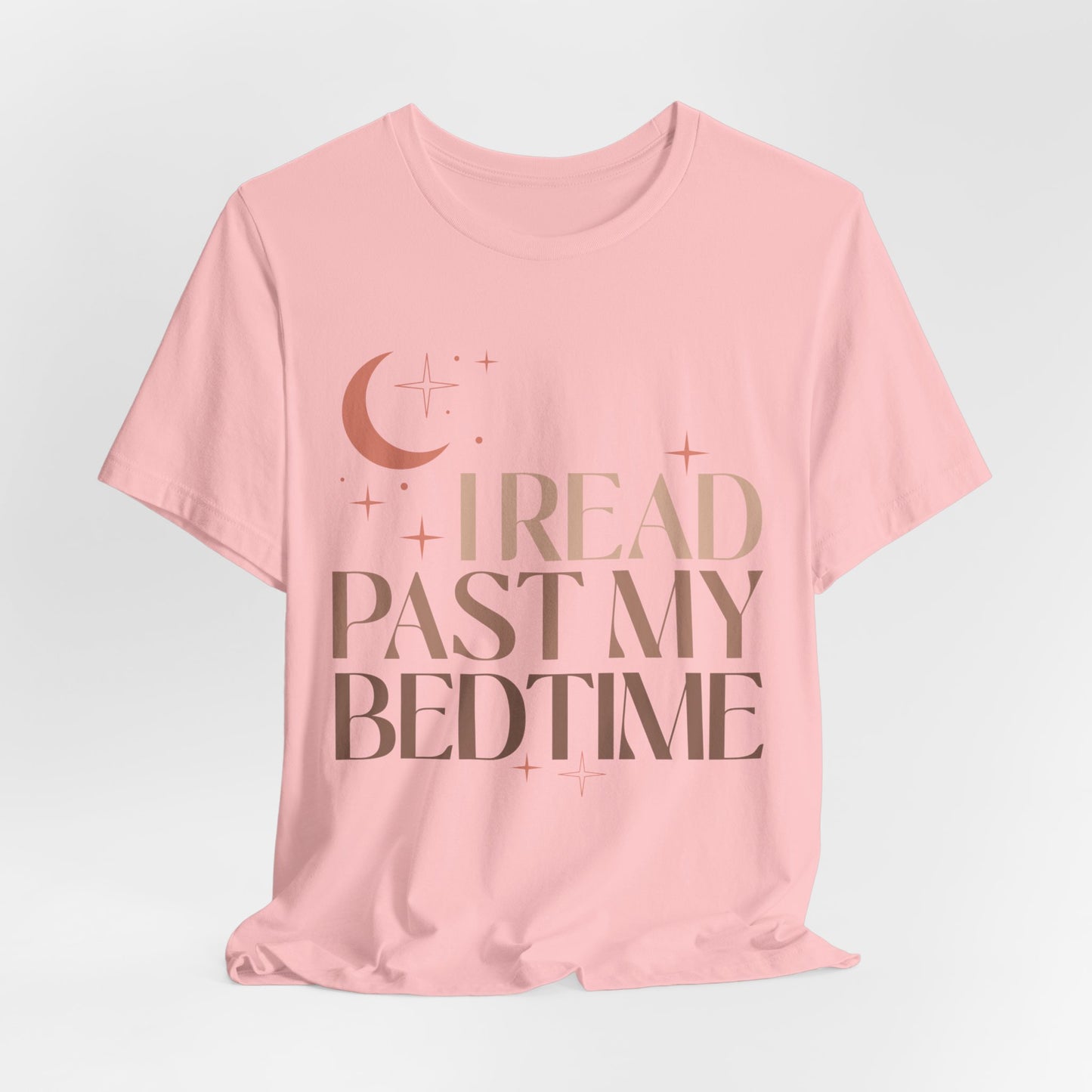 I Read Past My Bedtime T-Shirt for Book Lover