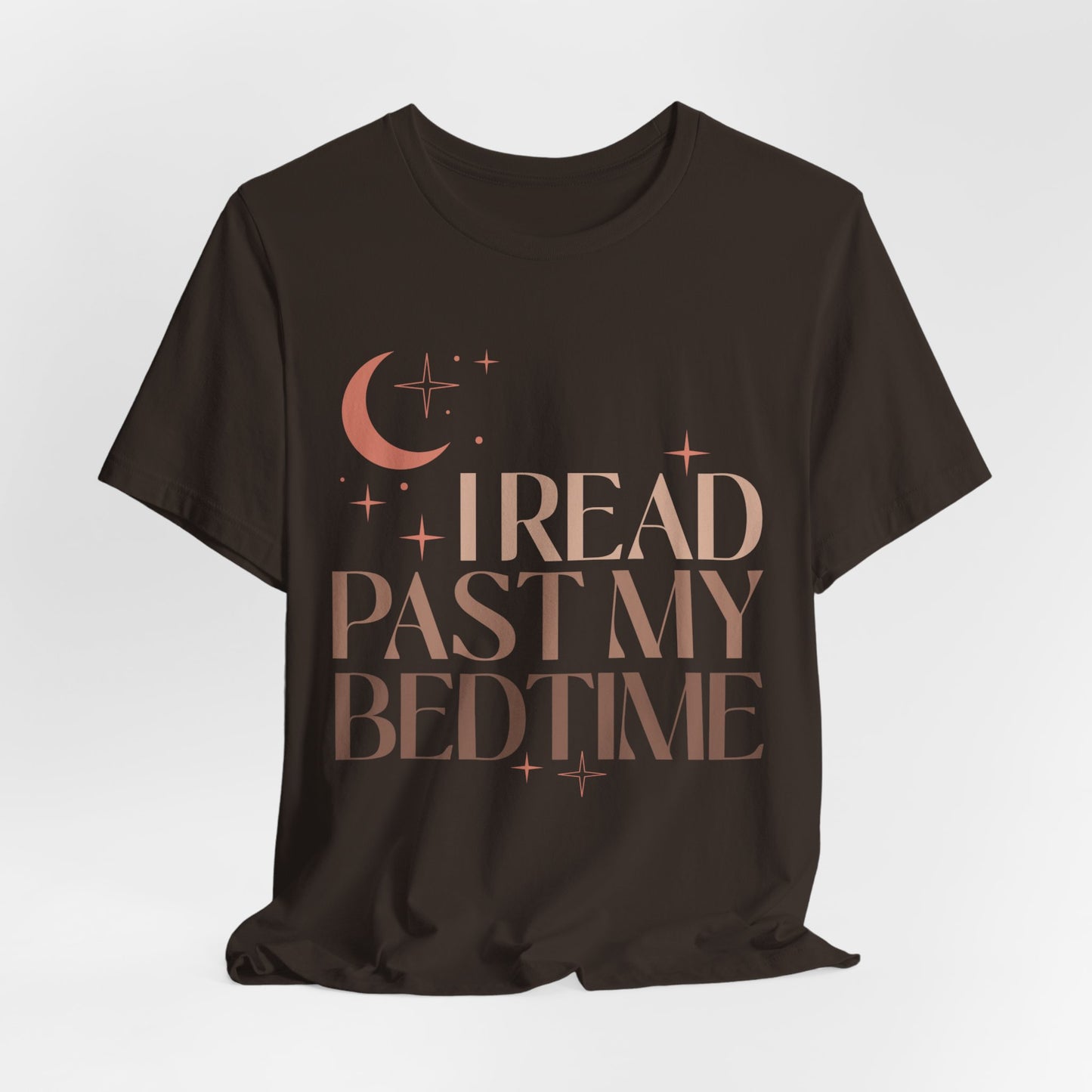 I Read Past My Bedtime T-Shirt for Book Lover