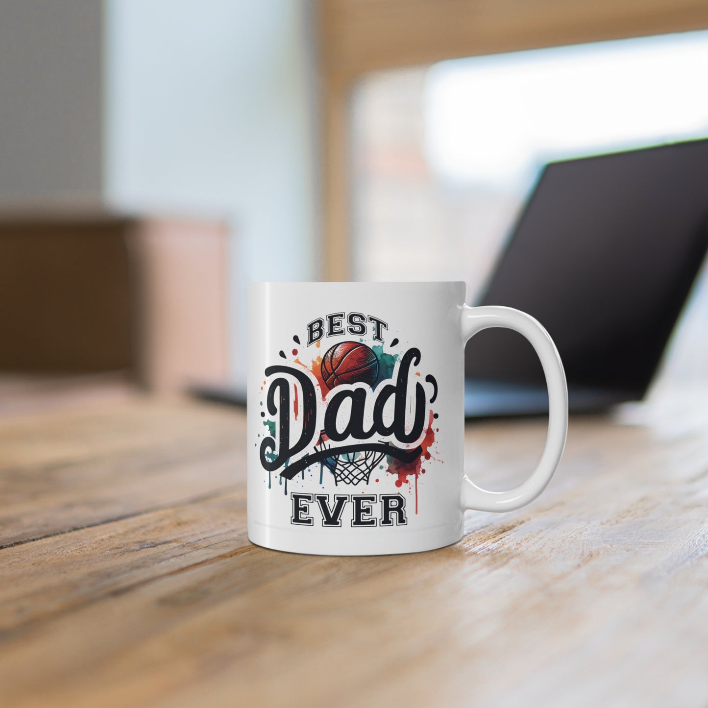 Custom PrintYourDay "Best Dad Ever Coffee Mug