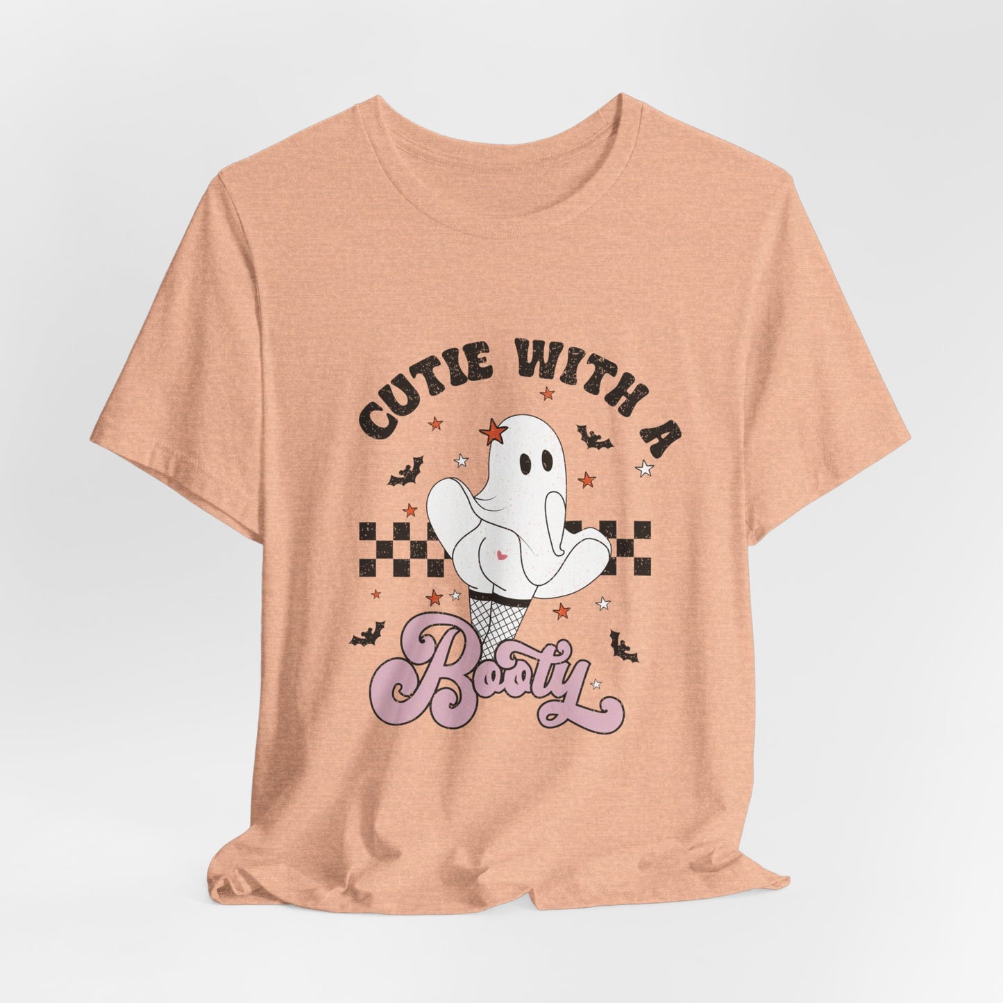 Cutie with a Booty Halloween T-Shirt – Spooktacularly Cute!