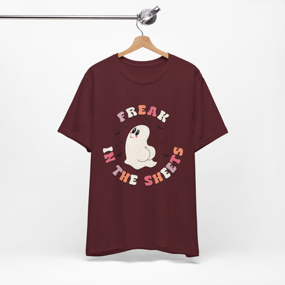 Boo-tiful Bedlam: The 'Freak in the Sheet' Halloween Tee