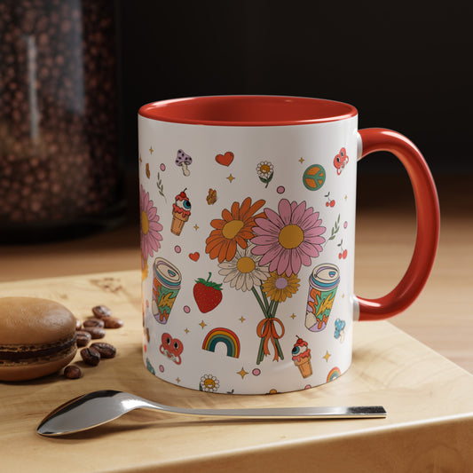 Floral Bliss - Gardening Accent Coffee Mug