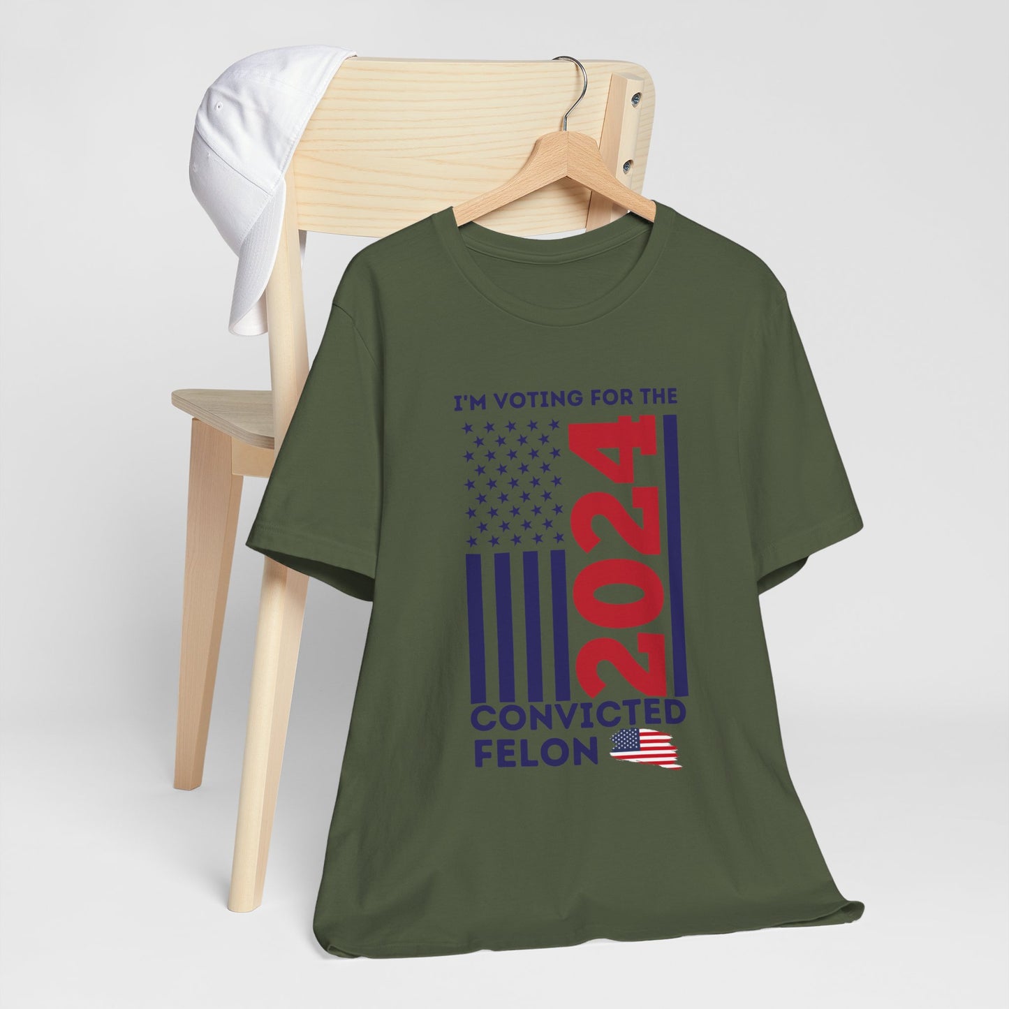 2024 Convicted Felon Voting T-Shirt – Make a Bold Statement!