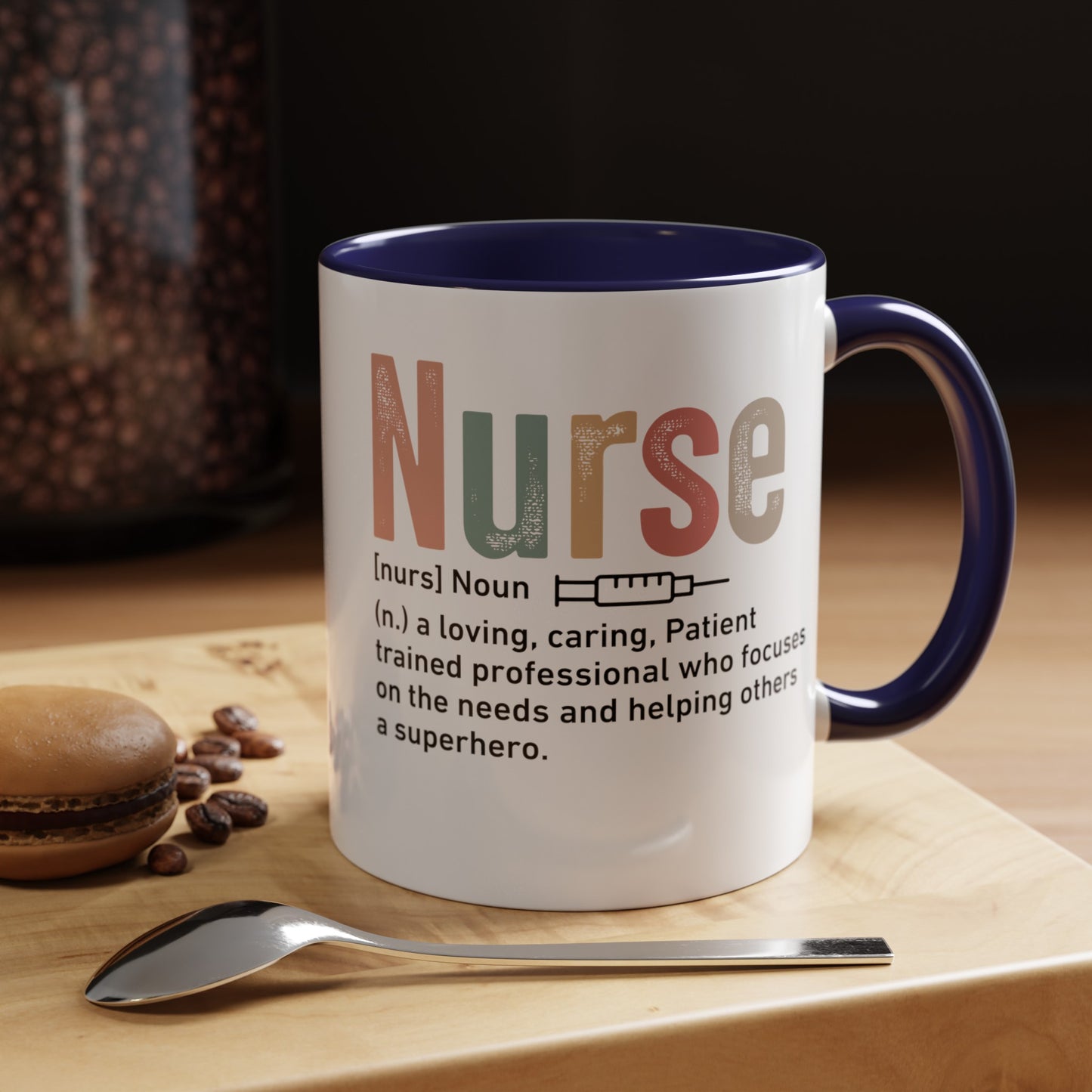 Stylish Nurse Accent Coffee Mug