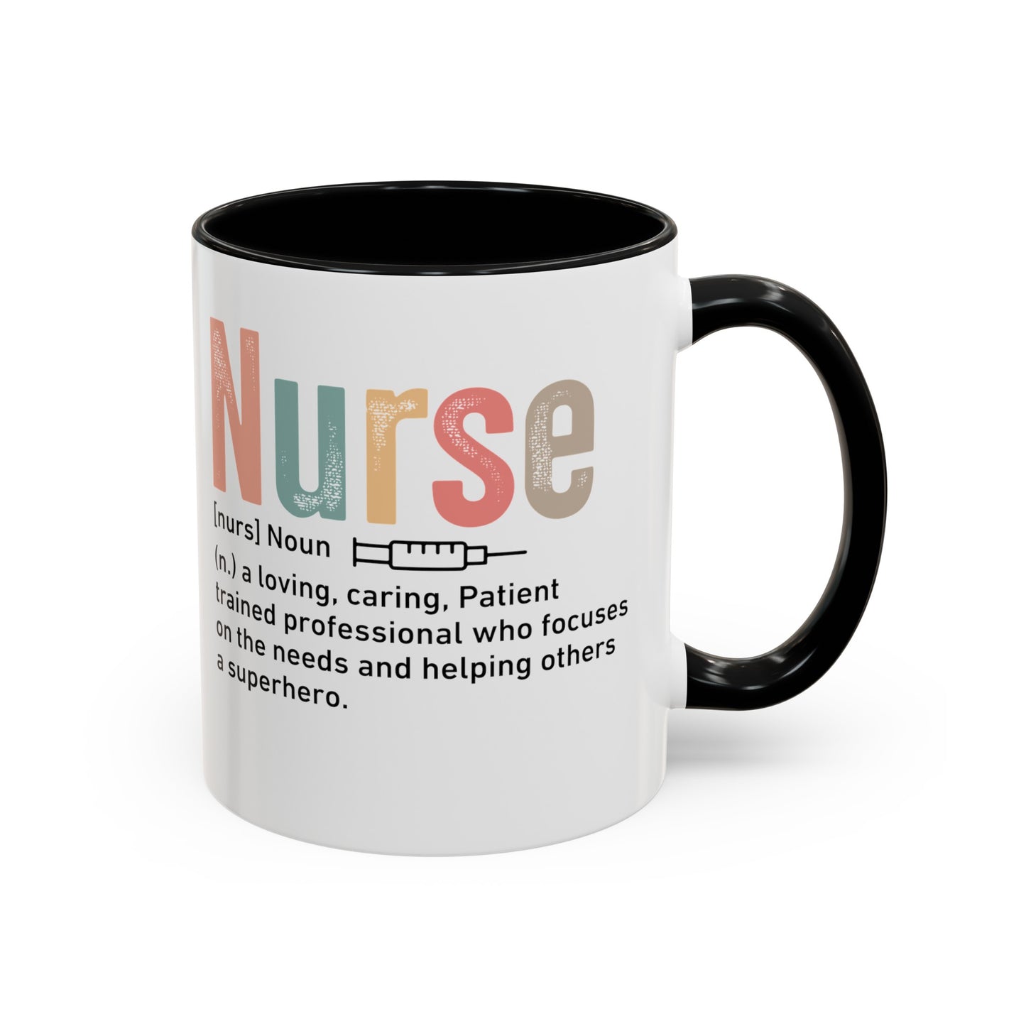 Stylish Nurse Accent Coffee Mug