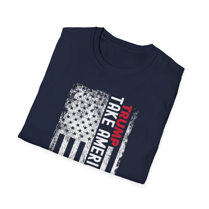 Trump Take America Back | T-Shirt – Unleash Your Patriotic Spirit