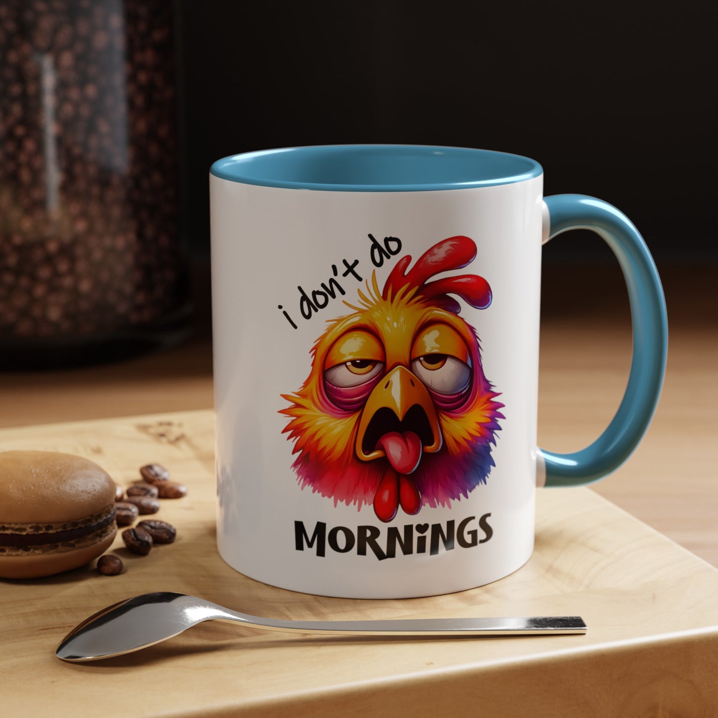 Custom Print: "I Don't do Morning" Coffee Mug