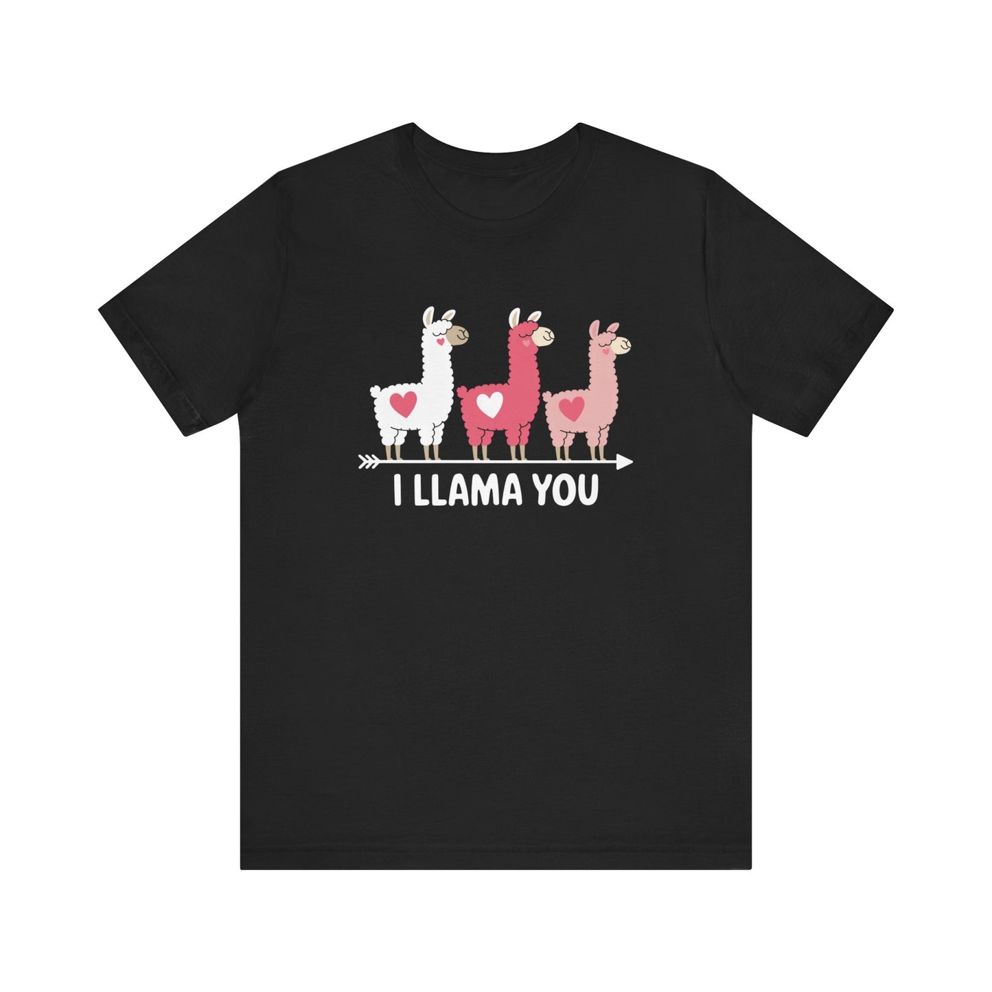 I Llama You Valentine's Day T-Shirt – Cute and Punny Gift for Llama Lovers