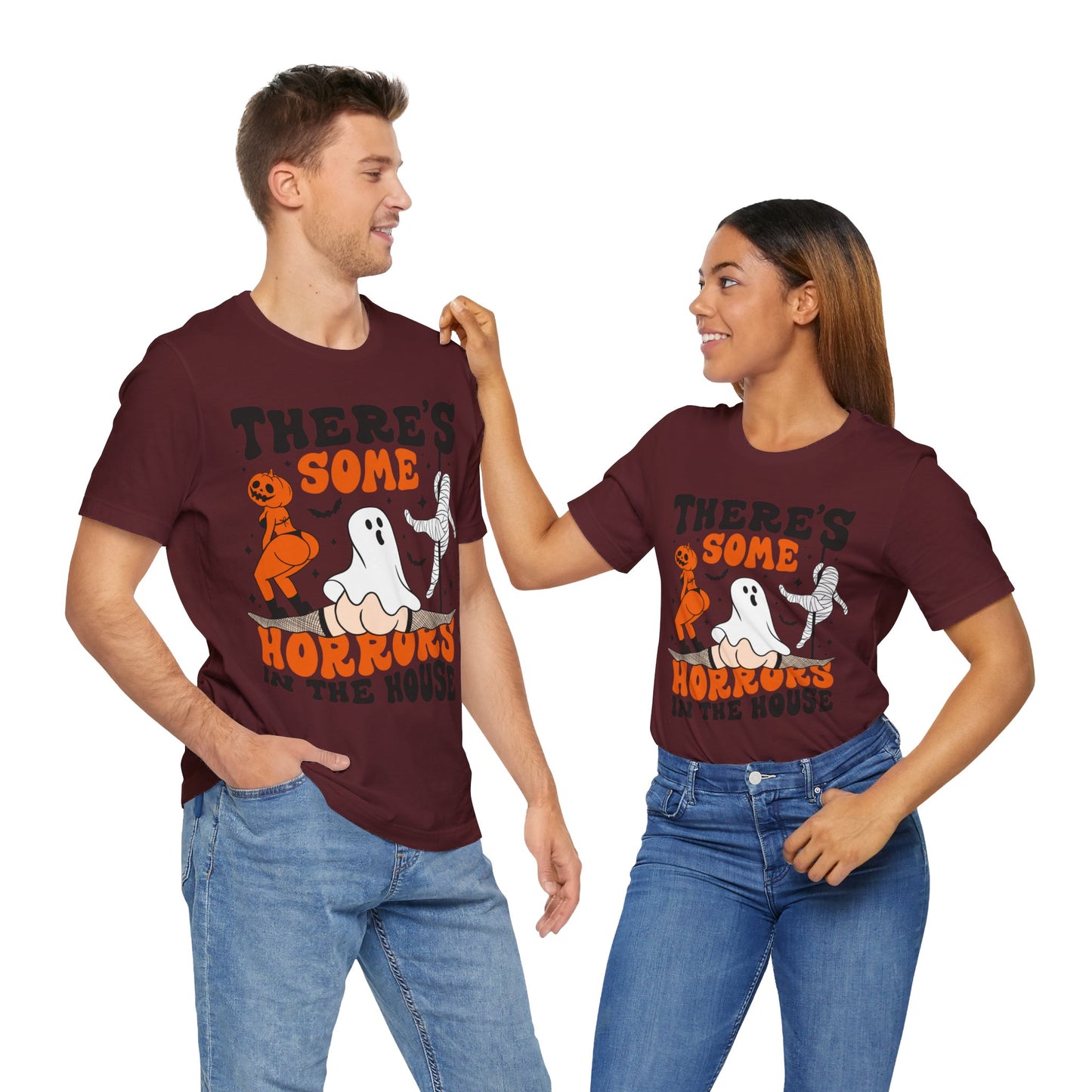 Hauntingly Stylish: 'There are Some Horrors in the House' Halloween T-Shirt