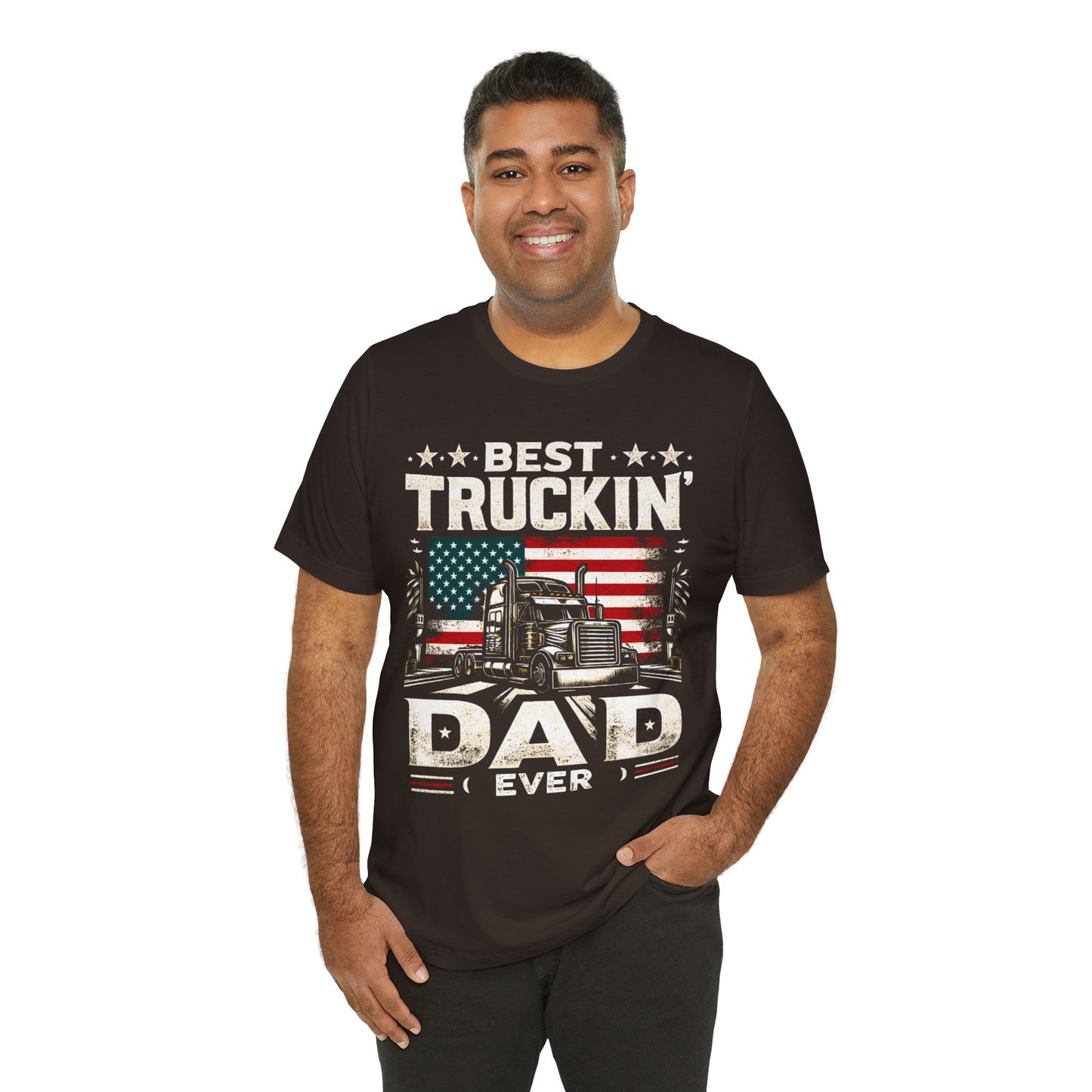 Get the Best Truckin' Dad Ever T-Shirt