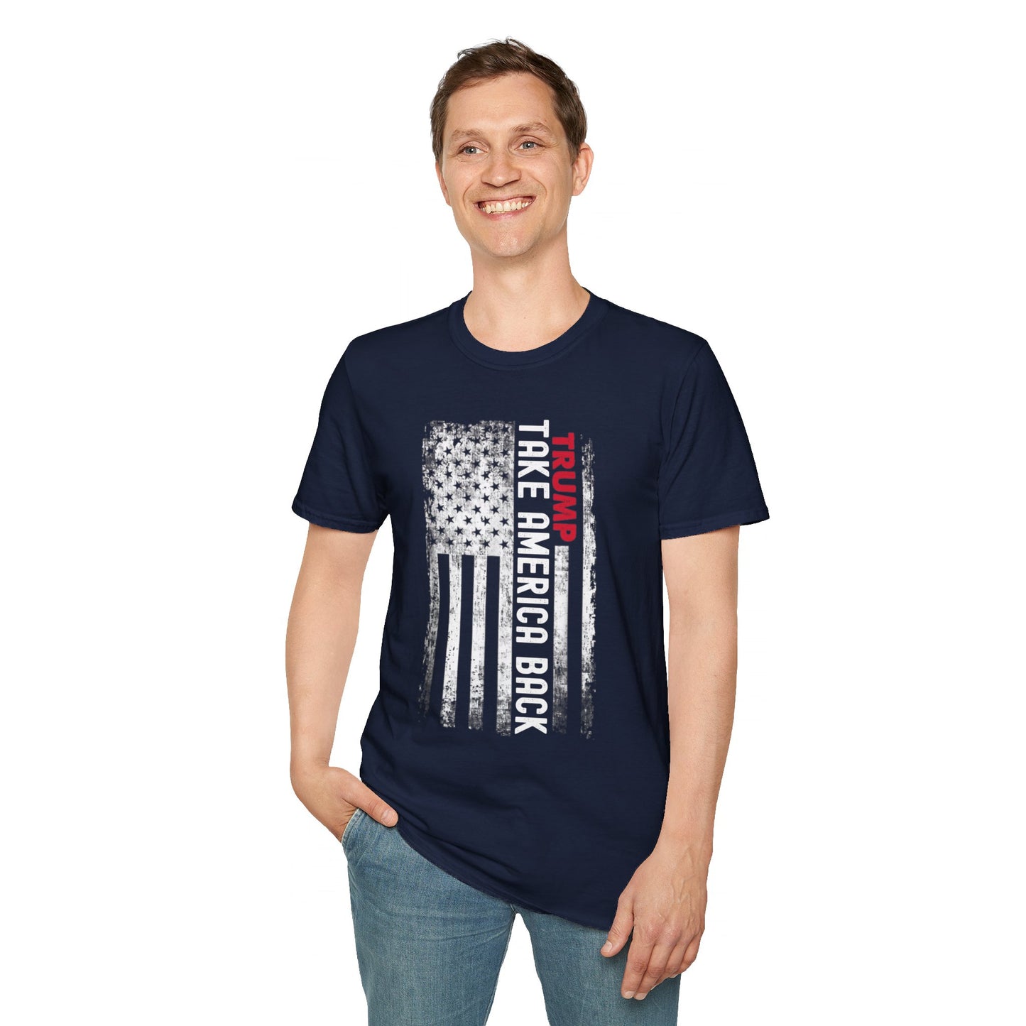 Trump Take America Back | T-Shirt – Unleash Your Patriotic Spirit