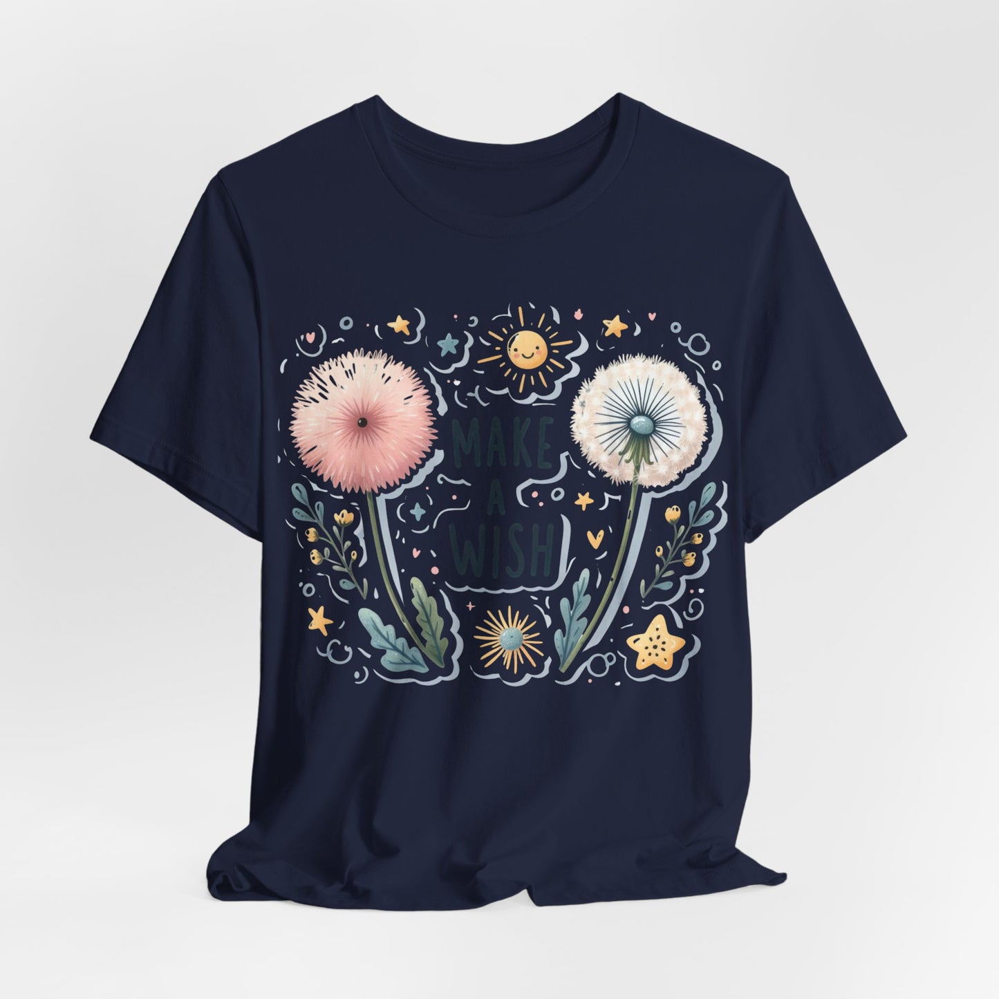 Custom Print: Make a Wish Short Sleeve T-Shirt