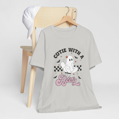 Cutie with a Booty Halloween T-Shirt – Spooktacularly Cute!