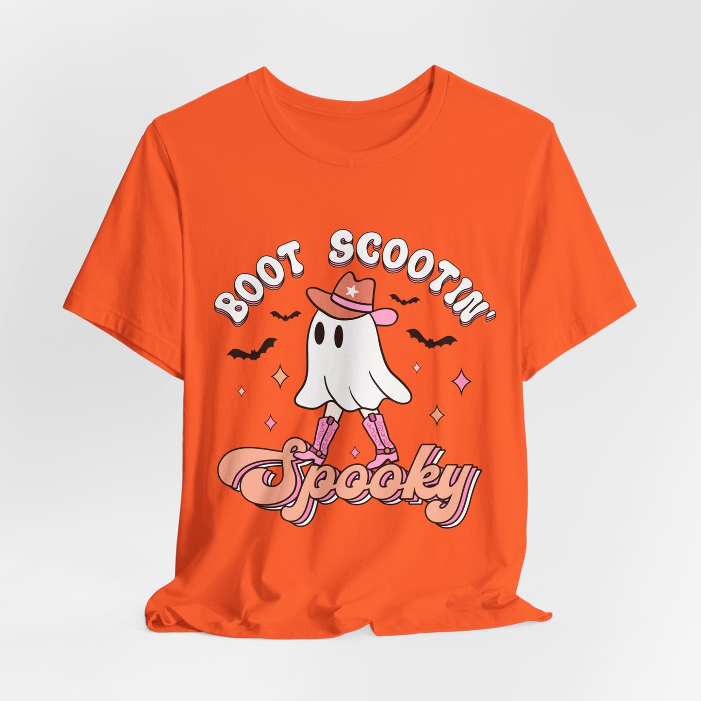 Boot Scootin’ Spooky Halloween T-Shirt: Haunt in Style!