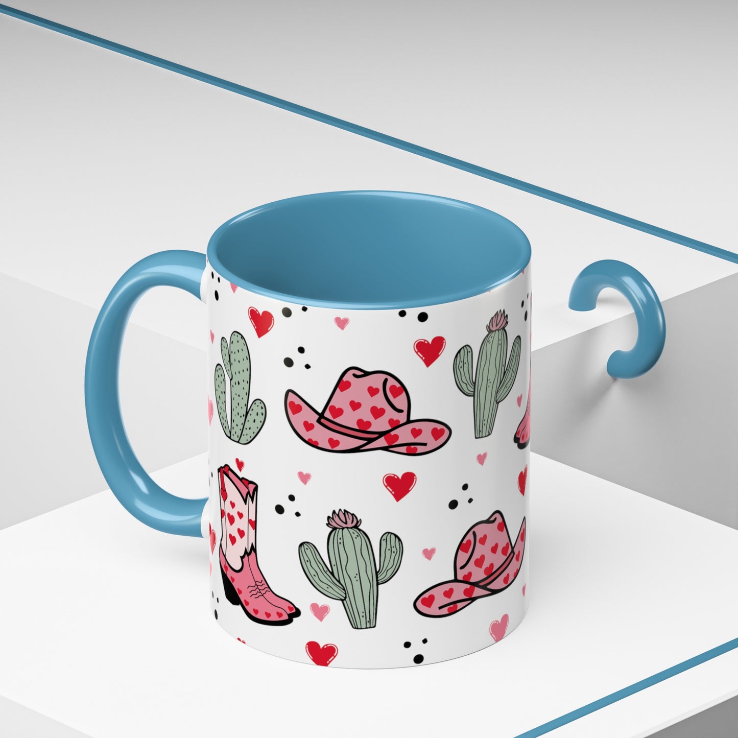 Cowgirl Valentine’s Mug – Western-Themed Love Design for Coffee Lovers