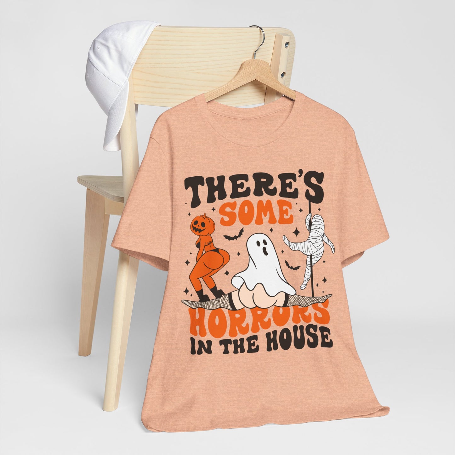 Hauntingly Stylish: 'There are Some Horrors in the House' Halloween T-Shirt