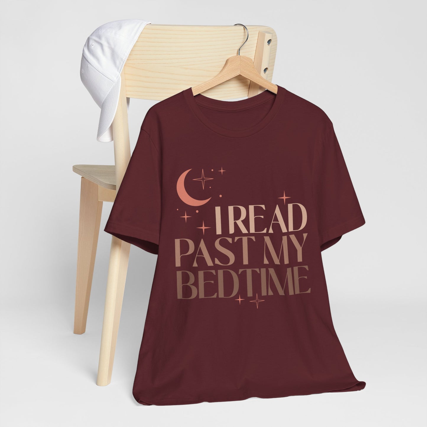 I Read Past My Bedtime T-Shirt for Book Lover